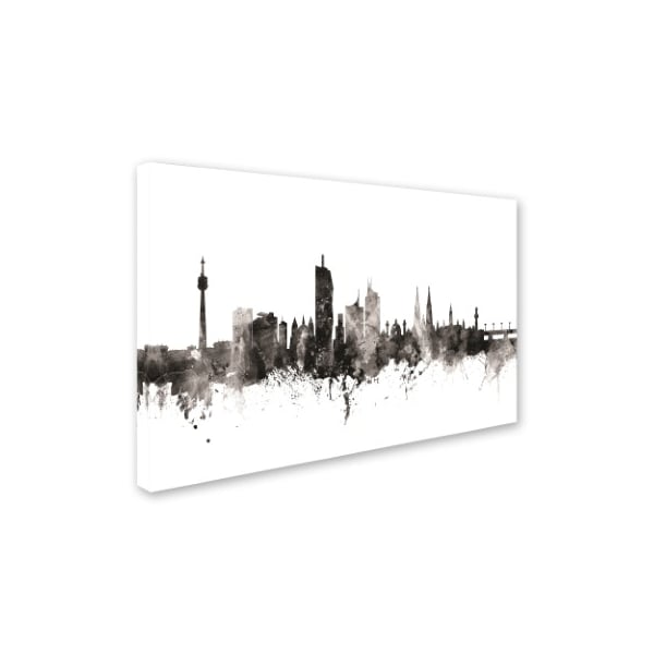 Michael Tompsett 'Vienna Austria Skyline III' Canvas Art,16x24